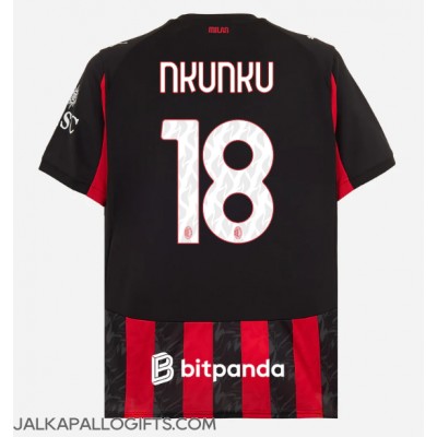 AC Milan Christopher Nkunku #18 Kotipaita 2025-26 Lyhythihainen AC Milan Christopher Nkunku #18 Kotipaita 2025-26 Lyhythihainen